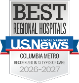 The Best Regional Hospitals badge from the US News and World Report.