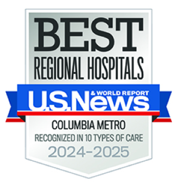The Best Regional Hospitals badge from the U.S. News and World Report.